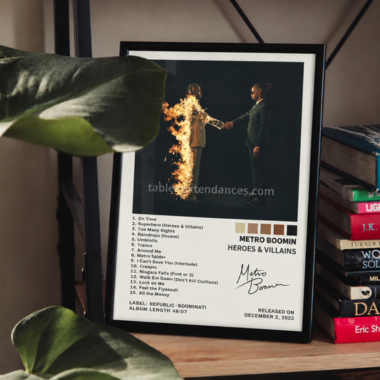 Tableau musical Heroes & Villains — Metro Boomin