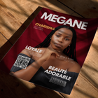 Mégane – Portrait Magazine Personnalisé Enfant