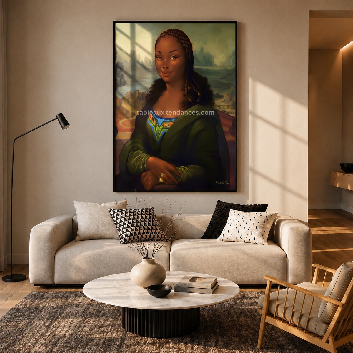 Melanin Lisa — Portrait Artistique