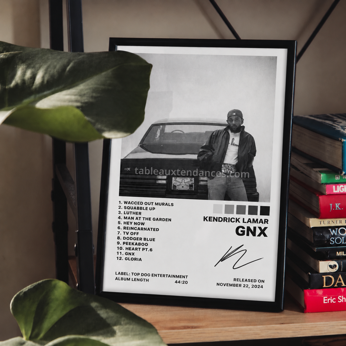 Tableau musical GNX — Kendrick Lamar