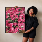 Pink Roses Abundance