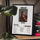 Tableau musical Blonde — Frank Ocean
