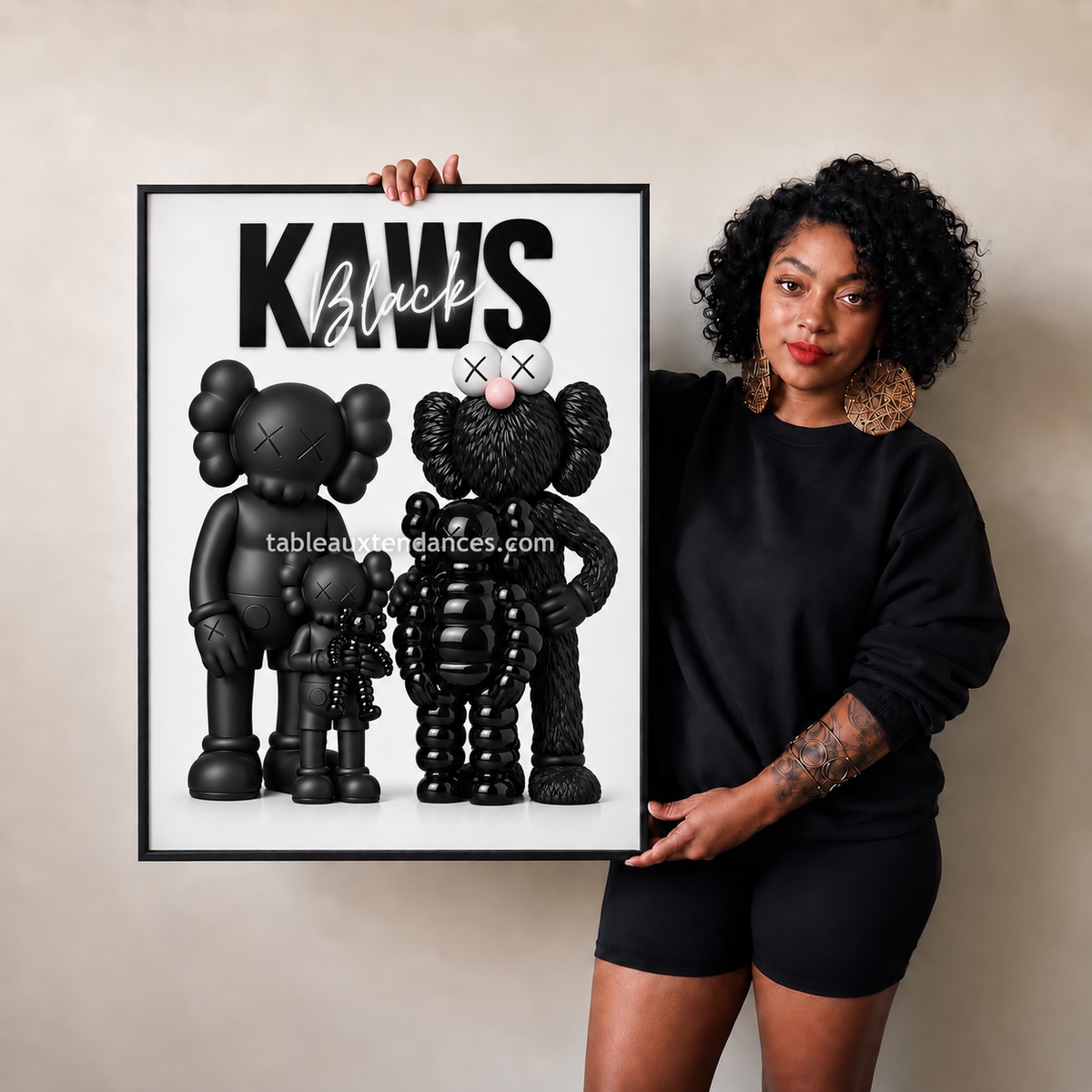 BLACK KAWS FAMILY