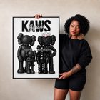 BLACK KAWS FAMILY