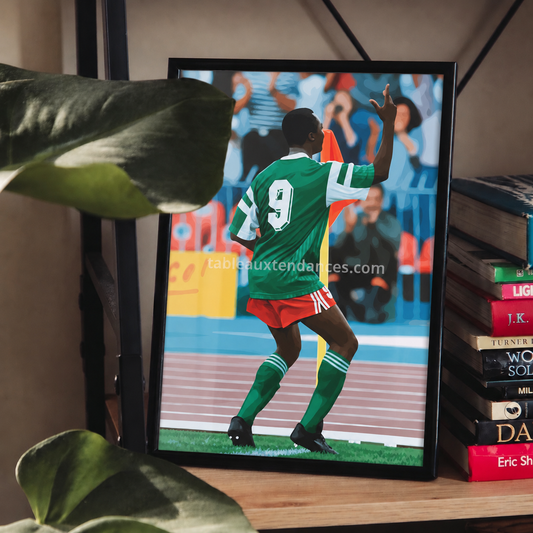 Lions Indomptables — Numéro 9 en Action
