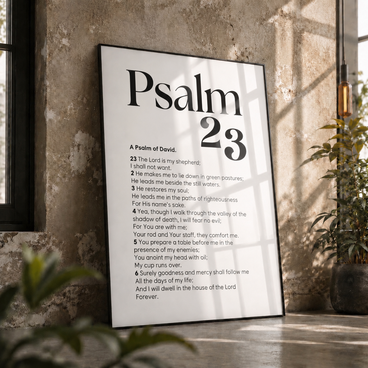 Psalm 23 — The Lord Is My Shepherd