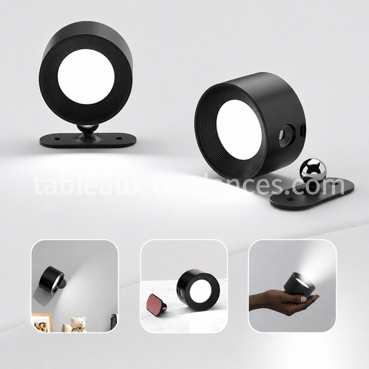 Applique LED Rotative 360°