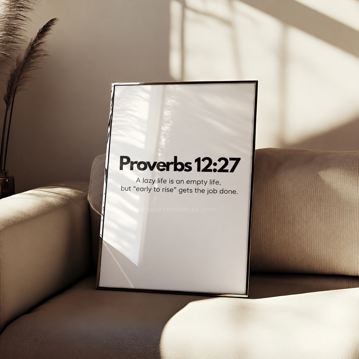 Proverbs 12:27 — Early to Rise