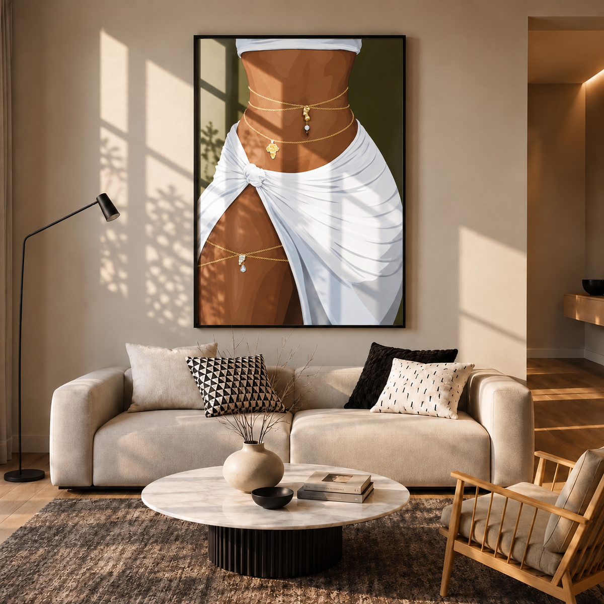 Golden Body Chains