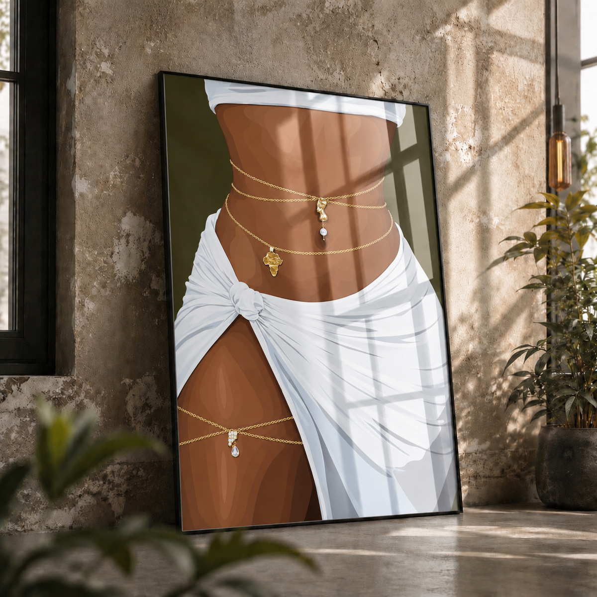 Golden Body Chains