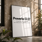 Proverbs 12:27 — Early to Rise