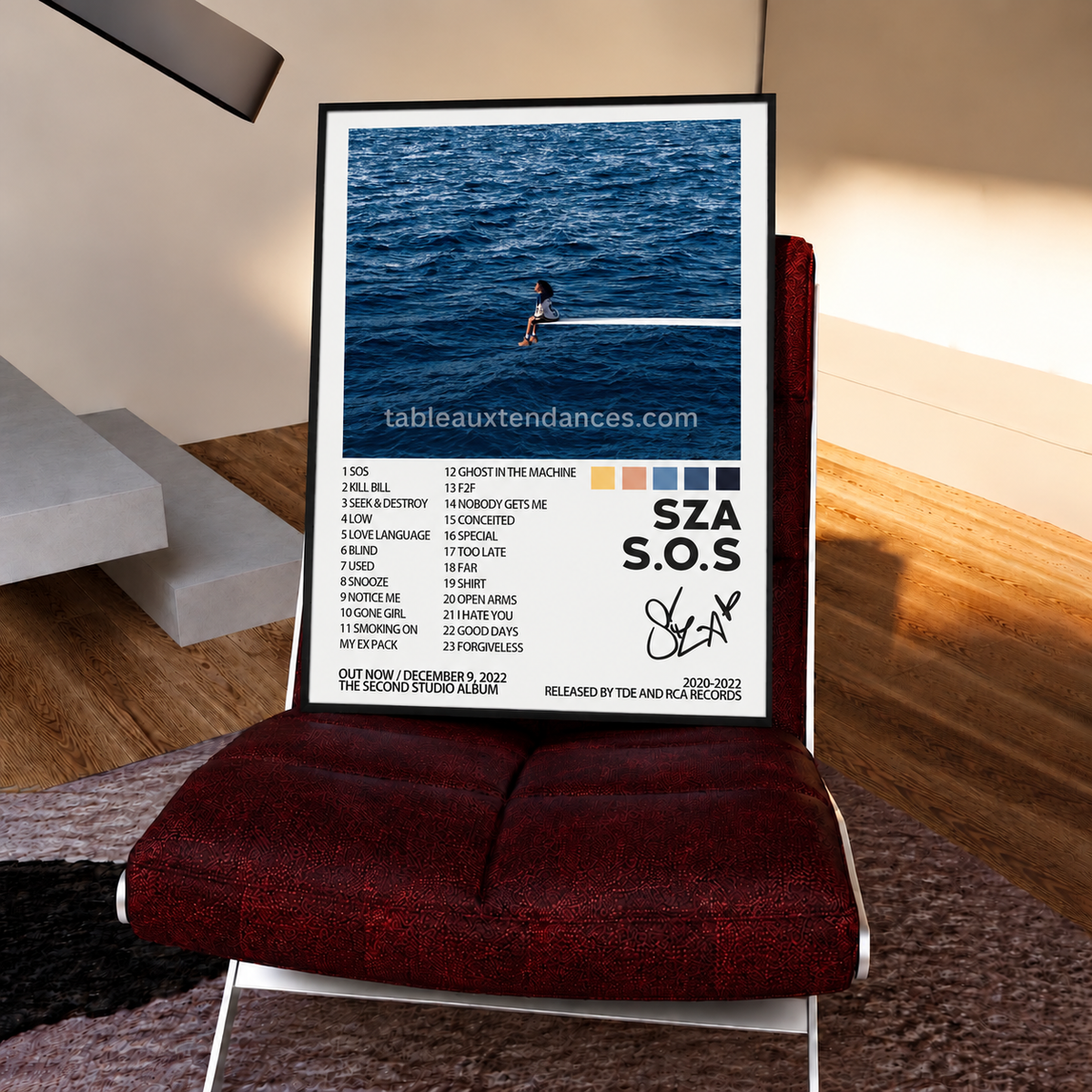 Tableau musical S.O.S — SZA