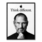 Tableau Steve Jobs Think Different — décoration murale inspiration et innovation