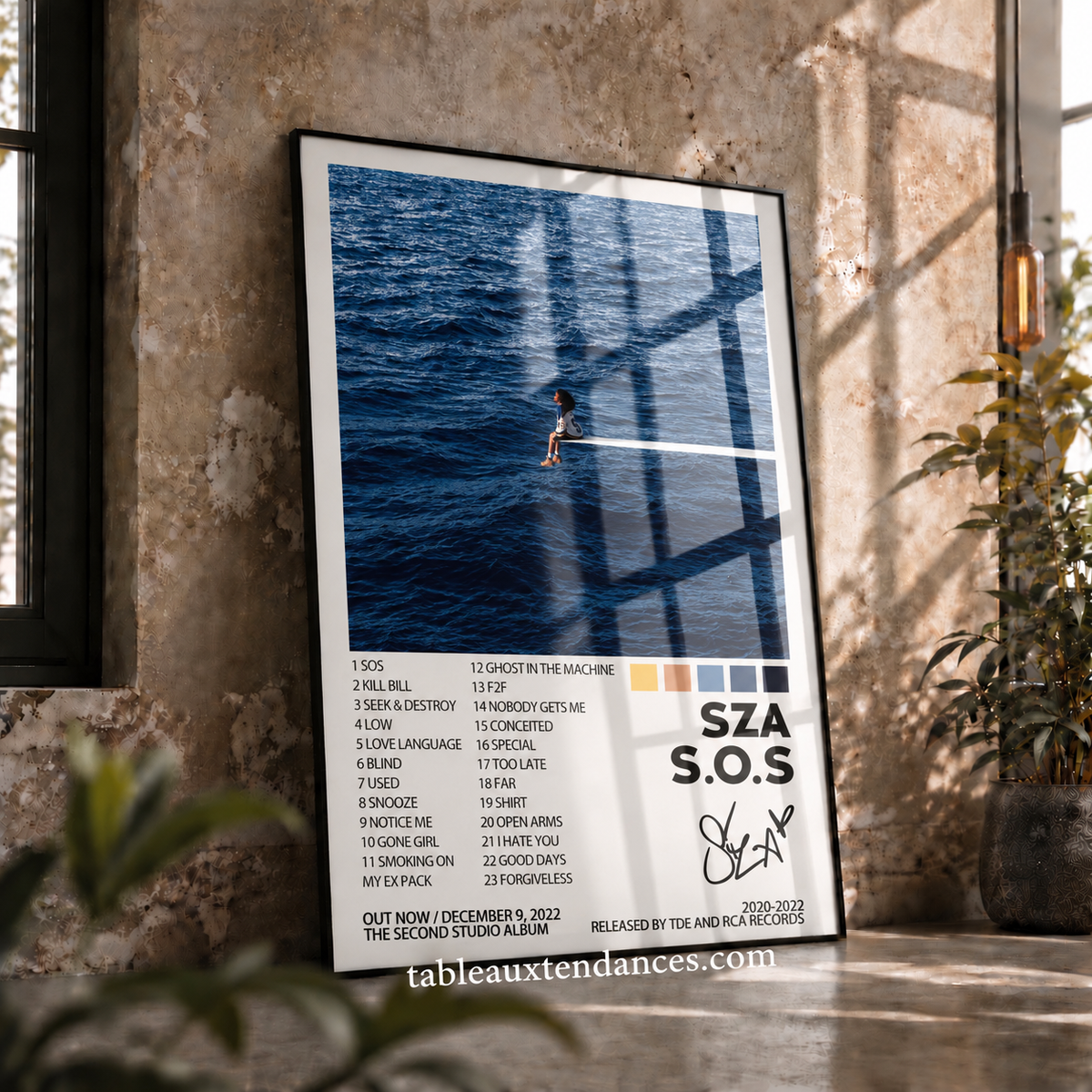 Tableau musical S.O.S — SZA