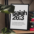 Isaiah 26:3 — Perfect Peace