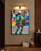 Lions Indomptables — Numéro 9 en Action