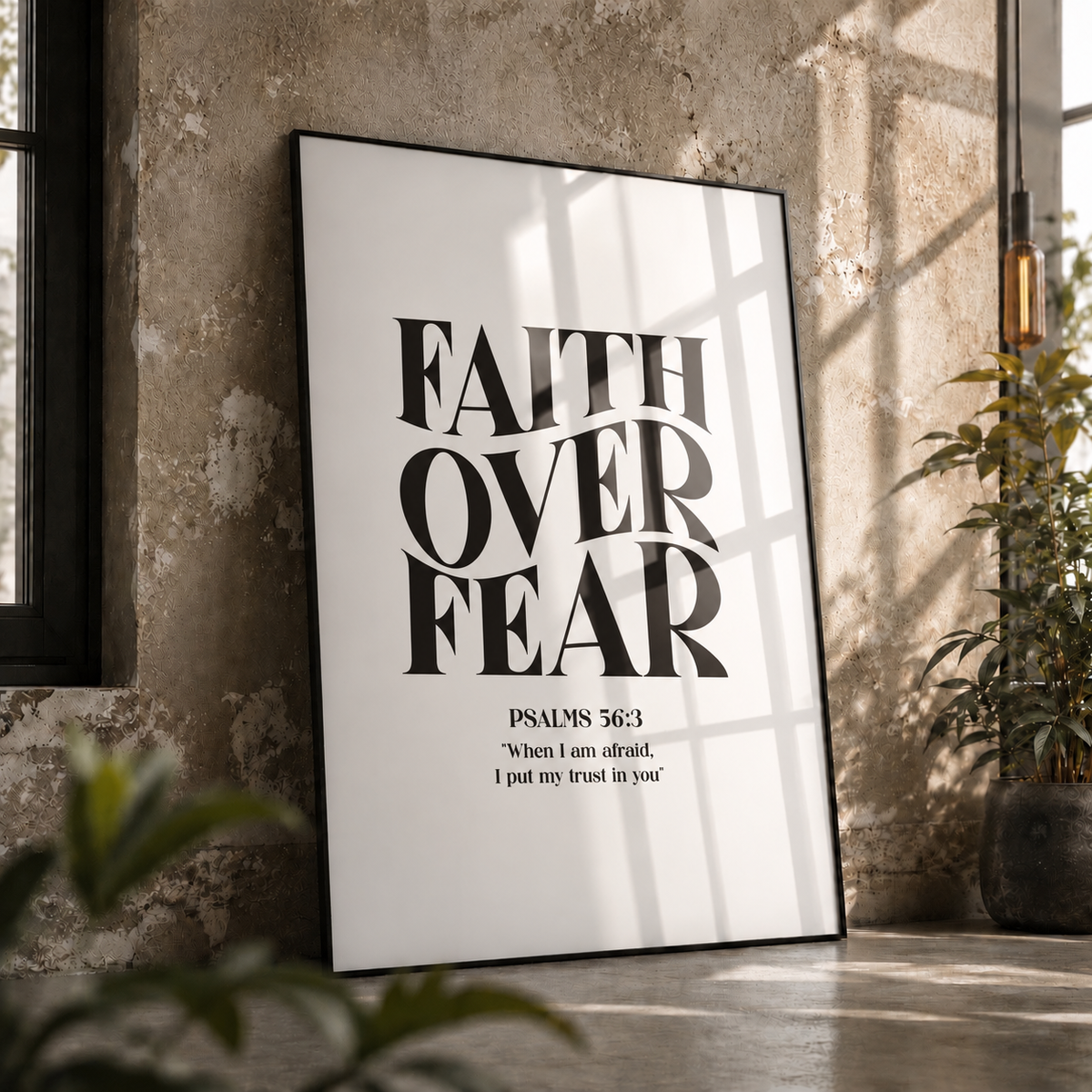 Faith Over Fear — Psalms 56:3