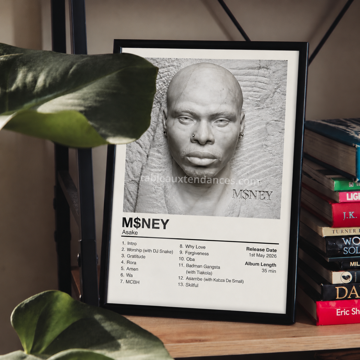 Asake — Money, Tableau Album Afrobeats