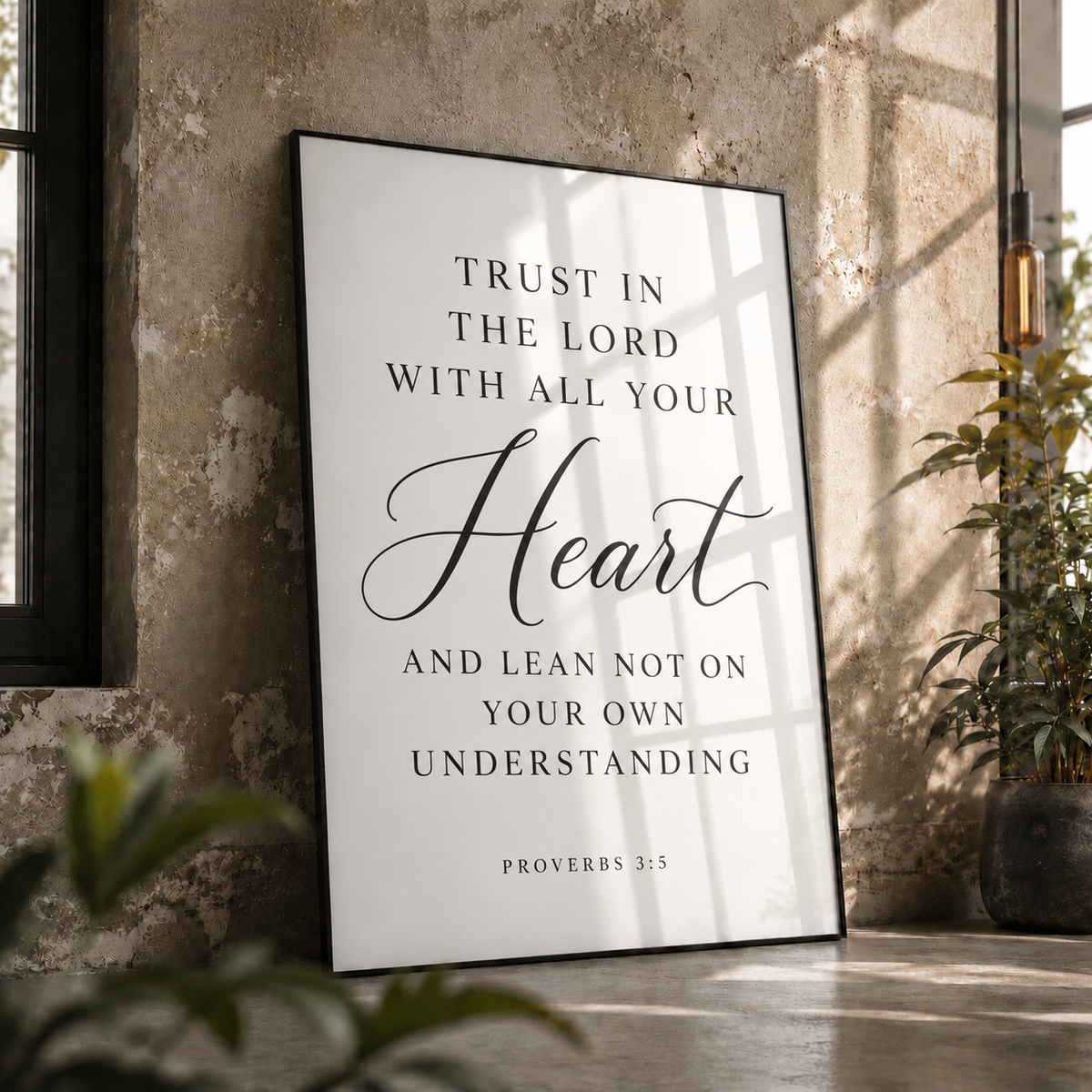Trust in the Lord — Proverbs 3:5