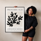 Proverbs 31:25 — Strength & Dignity