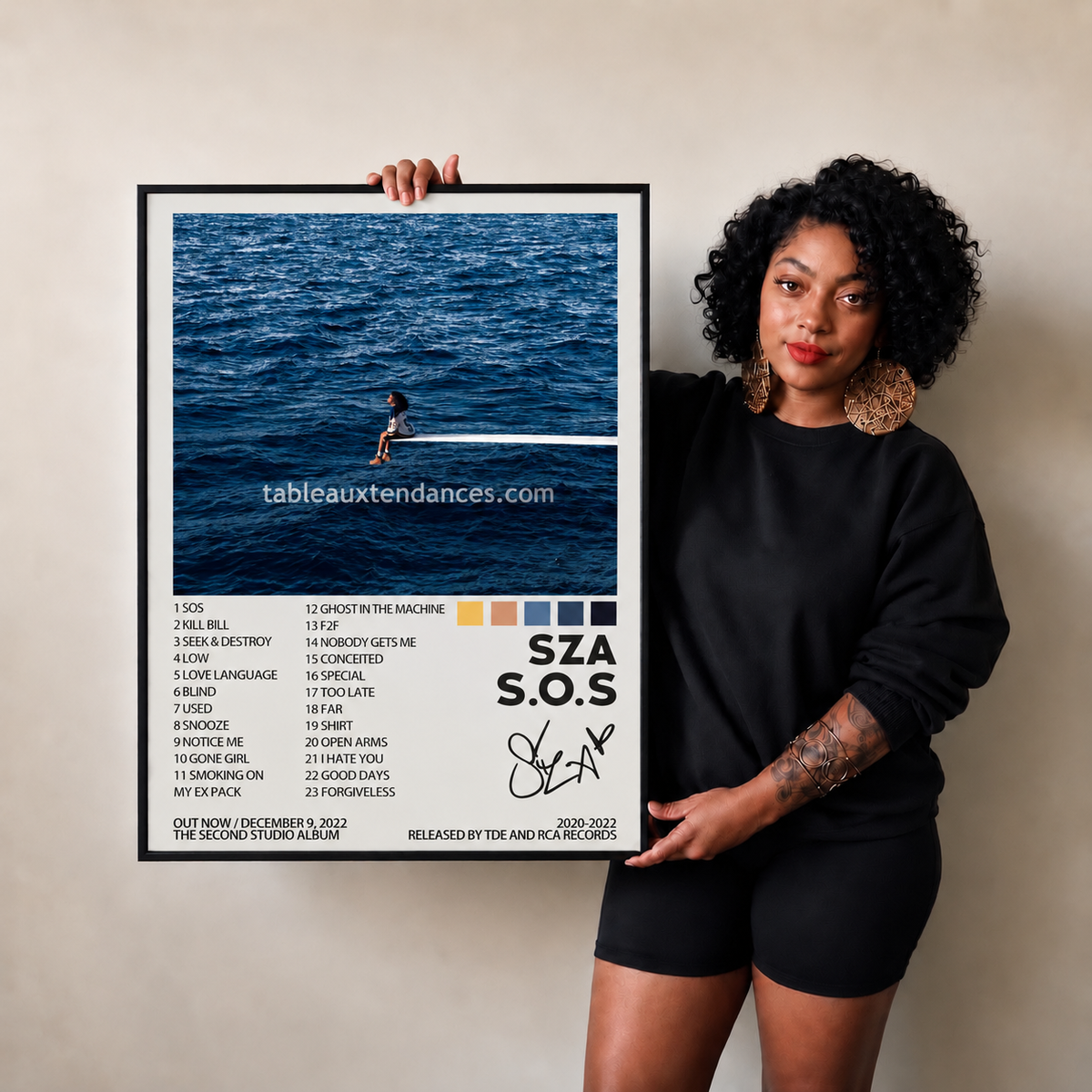 Tableau musical S.O.S — SZA
