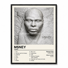 Tableau Asake Money décoration murale Afrobeats